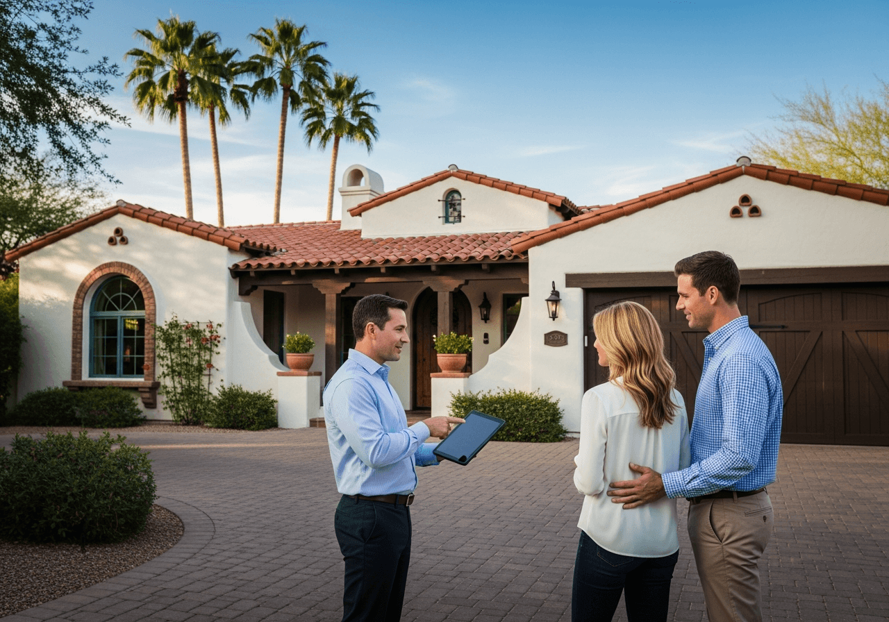 Working with a trusted real estate agent