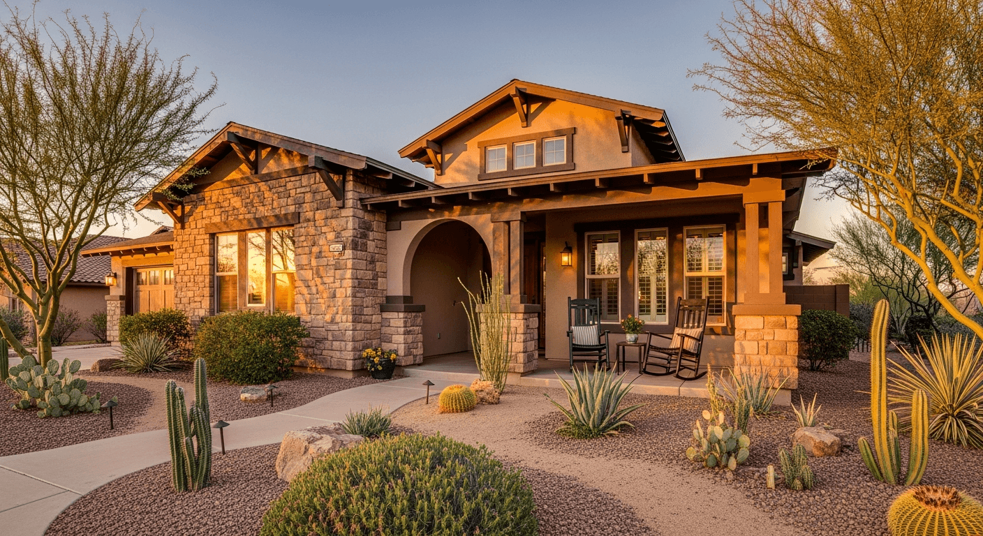 Arizona home exterior